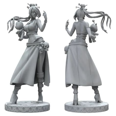 Anime Yotsuyu Girl 1 Unpainted Gk Models 3d Printed Character Figures