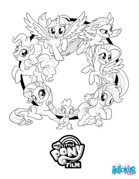 Free printable my little pony friendship is magic pinkie pie coloring pages for girls. Mermaid Queen Coloring Page - youngandtae.com in 2020 | My ...