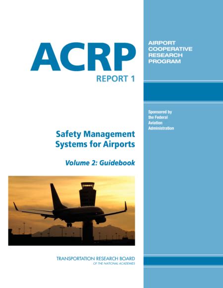 Safety Management Systems For Airports Volume 2 Guidebook The