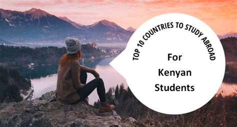 Best Countries To Study Abroad For Kenyan Students Scholarship