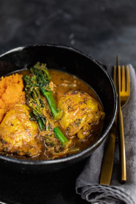 Malaysian Chicken Thigh Curry Eat Like An Adult