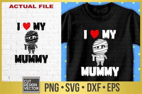 I Love My Mummy Svg 355808 Svgs Design Bundles