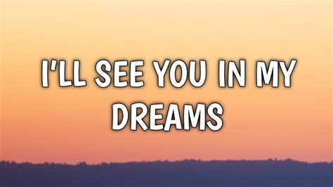 Bruce Springsteen Ill See You In My Dreams Lyrics YouTube