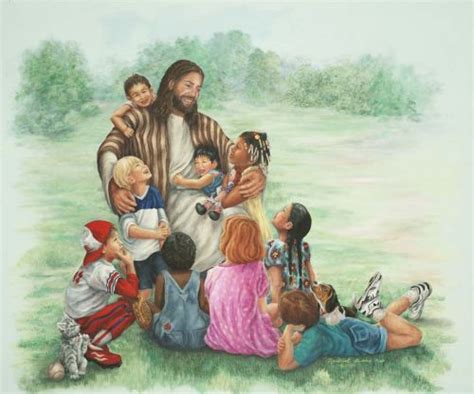 Its A Good Thing Jesus Loves The Little Children Because We Dont