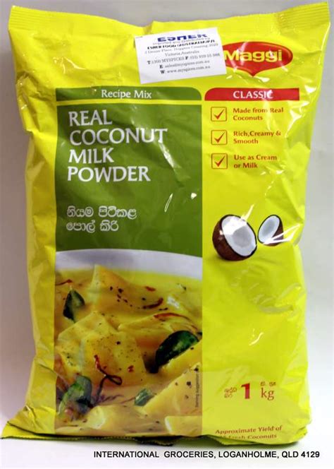 Maggi Real Coconut Milk Powder 1kg Exp 220423 Gs International