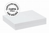 Cartulina Bristol Blanca Carta 200 Gr - 100 Hojas | BEST PAPER