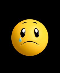 The disappointed face emoji appeared in 2010, and now is mainly known as the sad emoji. Hahaha | Animated emoticons, Emoji pictures, Smiley