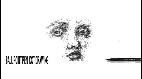 Face Stippling Art How To Do It Youtube