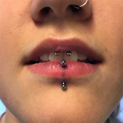 Labret Piercing 60 Ideas Pain Level Healing Time Cost Experience