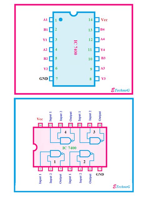 7400 Circuit Diagram