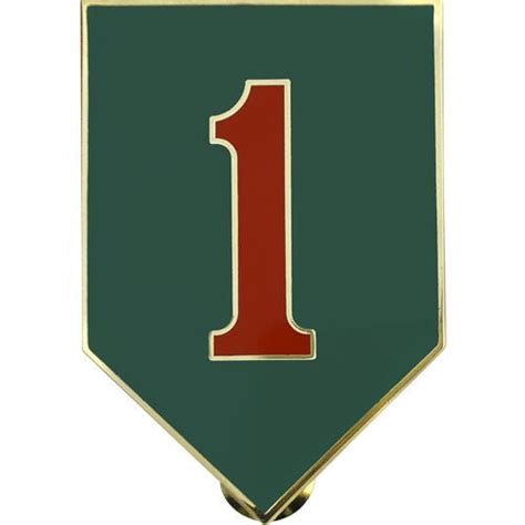 1st Infantry Division Combat Service Identification Badge Usamm