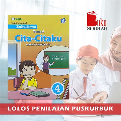 Jual Buku Siswa Kelas 4 Sdmi Tema 6 Cita Citaku Eka Prima Mandiri Shopee Indonesia