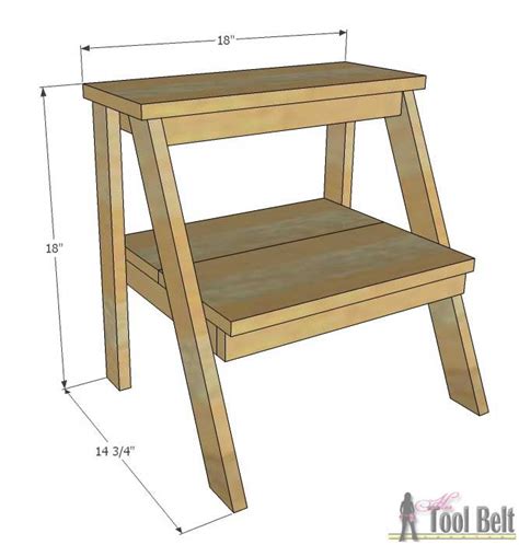 Give Yourself A Boost Build This Simple Diy Step Stool For Those Hard
