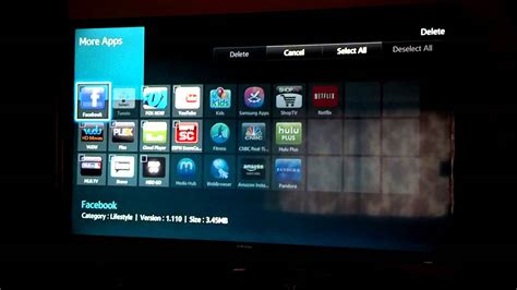 I have roku and appletv on my other tvs but the big tv is smart so i thought for sure it would work. How to Delete Apps on Samsung TV - YouTube