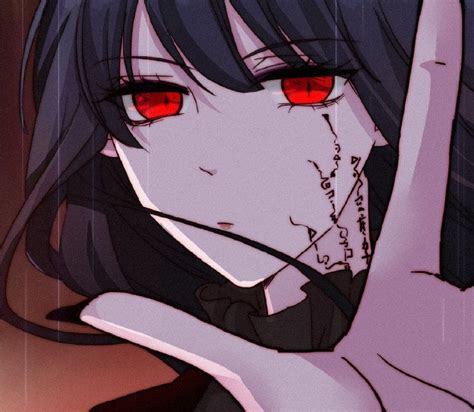 Pin By Bangtanbish On Lol Yandere Anime Anime Demon Dark Anime