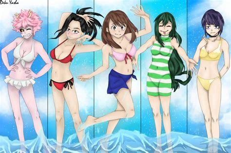 Mha S3 Ep1 Girls Swimsuits My Hero Academia 💥 Amino