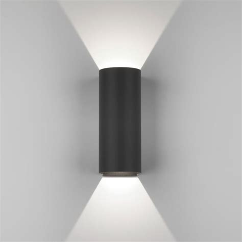 Dunbar 255 Led Up And Down Exterior Wall Light In Black Exterior Wall