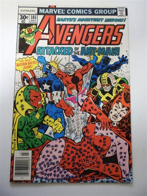 The Avengers 161 1977 Vg Condition Moisture Stain Bc Comic Books