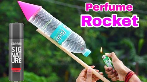 We are going to build a simple water bottle rocket launcher. Homemade Powerful Rocket Using Perfume || Best Bottle ...