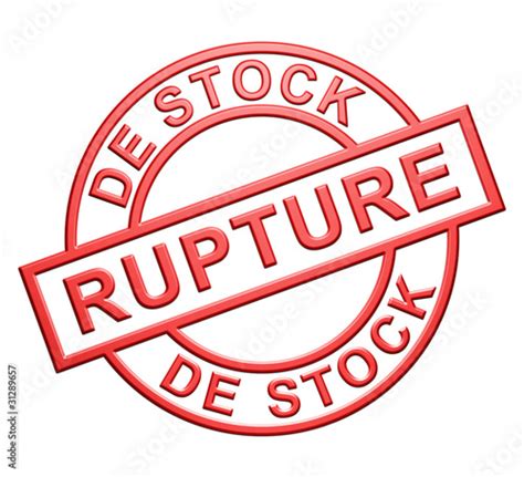 Rupture De Stock Photo Libre De Droits Sur La Banque Dimages