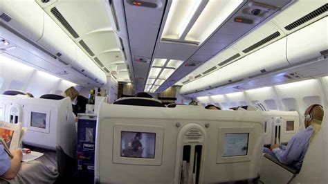 Air France A340 Business Class Youtube