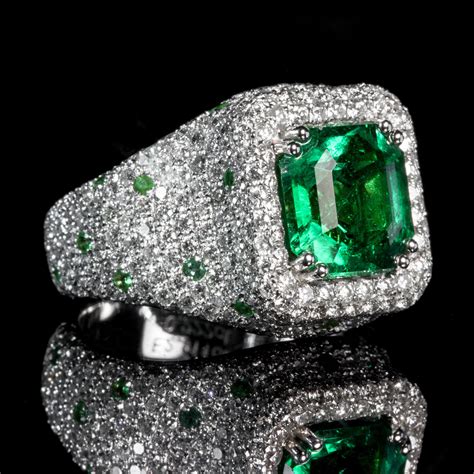 Free Images Ring Jewellery Emerald Gemstone Color Po Diamond Set