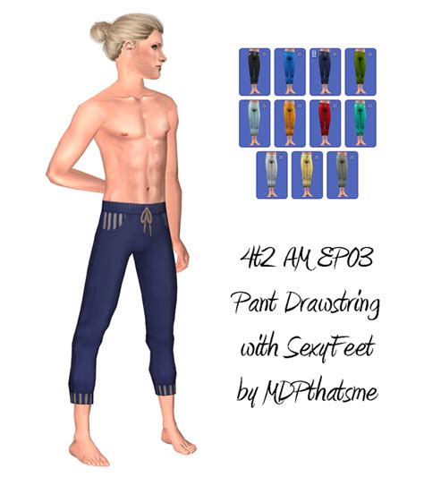 Mdpthatsme This Is For Sims 2 4t2 Am Ep03 Pant Drawstring