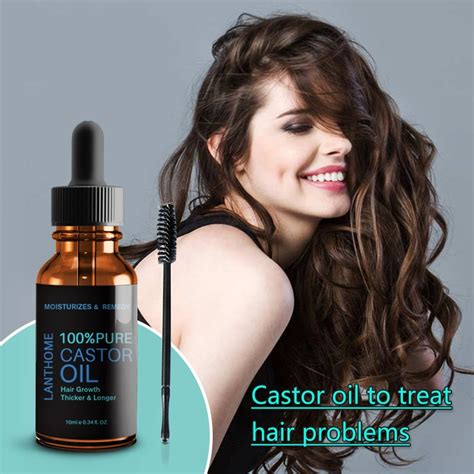 10ml Powerful Hair Growth Liquid Castor Seed Oil Mild Maintenance