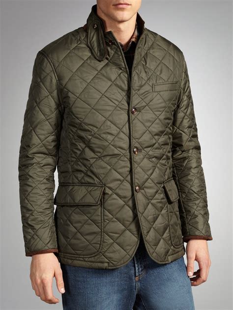 Polo Ralph Lauren Quilted Sport Jacket Olive In Green For Men Lyst