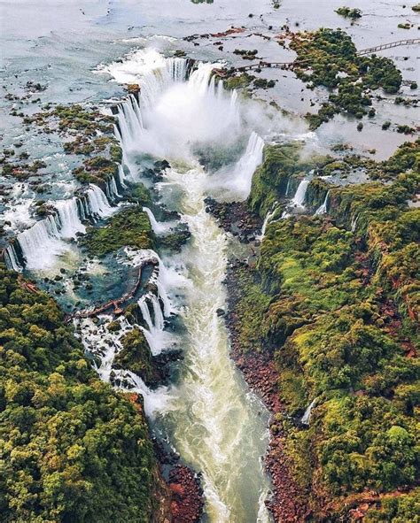 The Largest Waterfall System In The World Consisting Of Over 275 Waterfalls 💦 The Mighty Iguazú