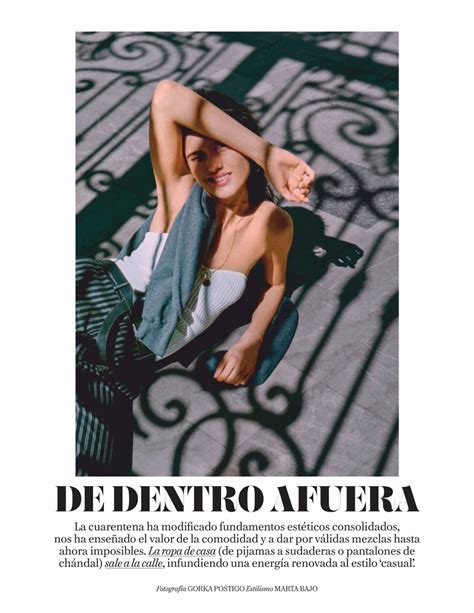 Celebpot Blanca Padilla Vogue Espana Magazine July 2020