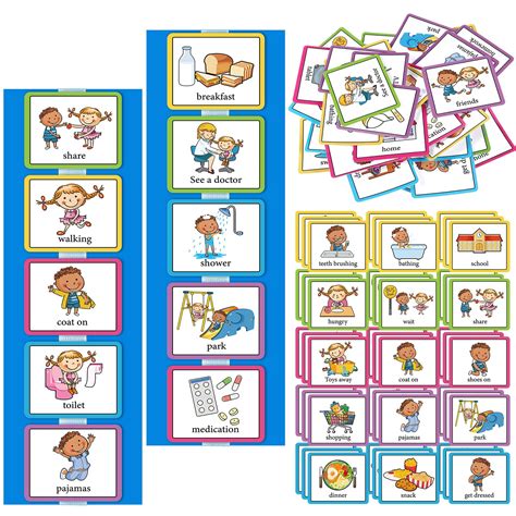 Buy Eersida 45 Pcs Visual Schedule Cards For Kids Routine Home Chore