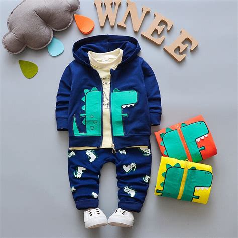 Bibicola Baby Boys Spring Clothing Sets Kids Boy Hoodie Jacket T