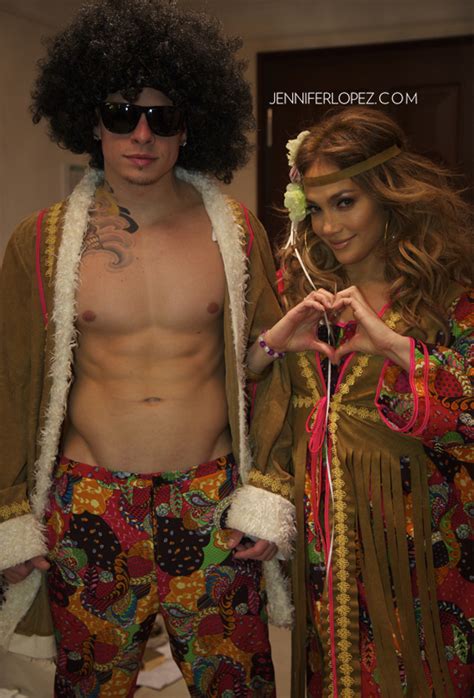 Jennifer Lopez Halloween Hippie Costume Jennifer Lopez