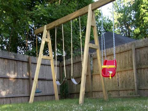 The amish style porch swing set design Wood Idea: Diy Wooden Swing Set Plans Free PDF Plans ...