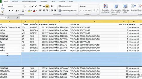 ¿cómo Insertar Una Fila En Excel