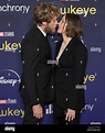 (L-R) Renn Hawkey and Vera Farmiga arrives at the Marvel Studios ...