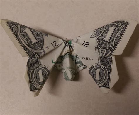 Money Origami Butterfly Origami Butterfly Instructions Dollar Bill