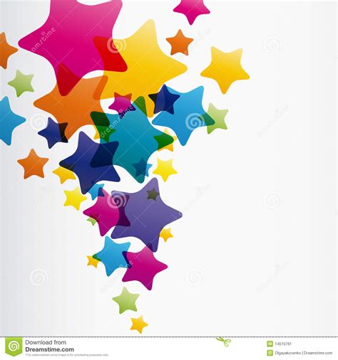 Abstract Star Background Stock Vector Illustration Of