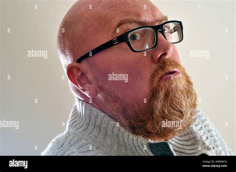 Man Bald Hairy Man Hi Res Stock Photography And Images Alamy