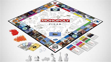 Pixars Popular Animated Films Come Together In This New Monopoly Board