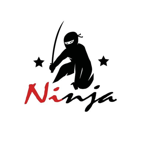 Premium Vector Ninja Logo Vector Illustration