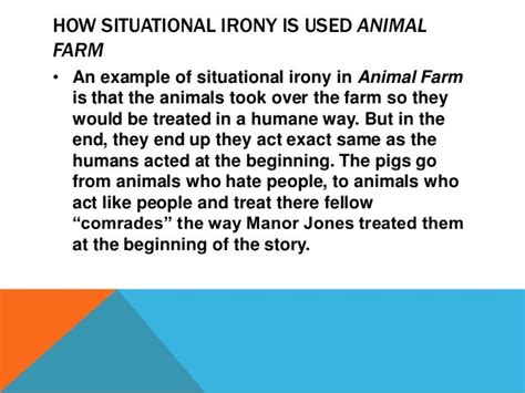 81 Dramatic Irony In Animal Farm Psikyolalola