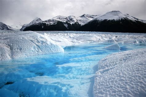 Beautiful Landscape Of The Ice Fields In Patagonia Argentina Image