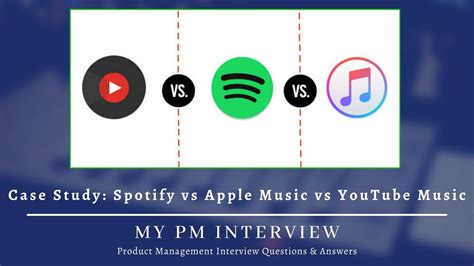 Business Case Study Spotify Vs Apple Music Vs Youtube Music War