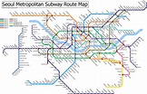 Detail Seoul Metropolitan Subway Route and Location Map | Seoul Weather ...