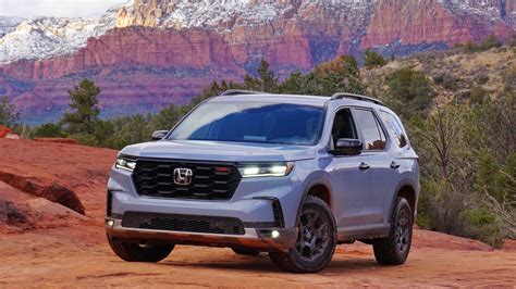 2023 Honda Pilot Trailsport Off Road Review More Capable Than It Needs