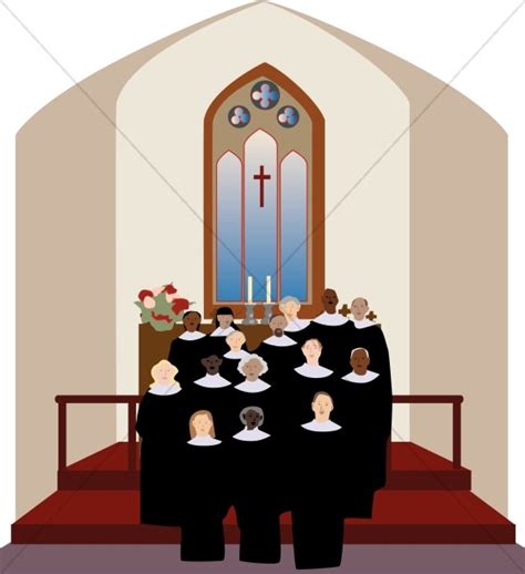 Church Choir Clipart Church Choir Graphic Church Choir Image Sharefaith