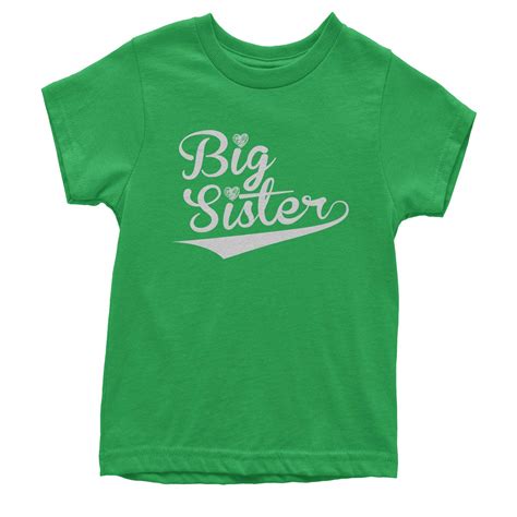 Big Sister Sibling T Shirt 7156 Jznovelty