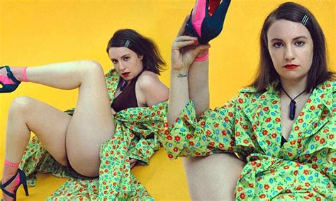 lena dunham poses legs akimbo as she reflects on her future in a trump world daily mail online